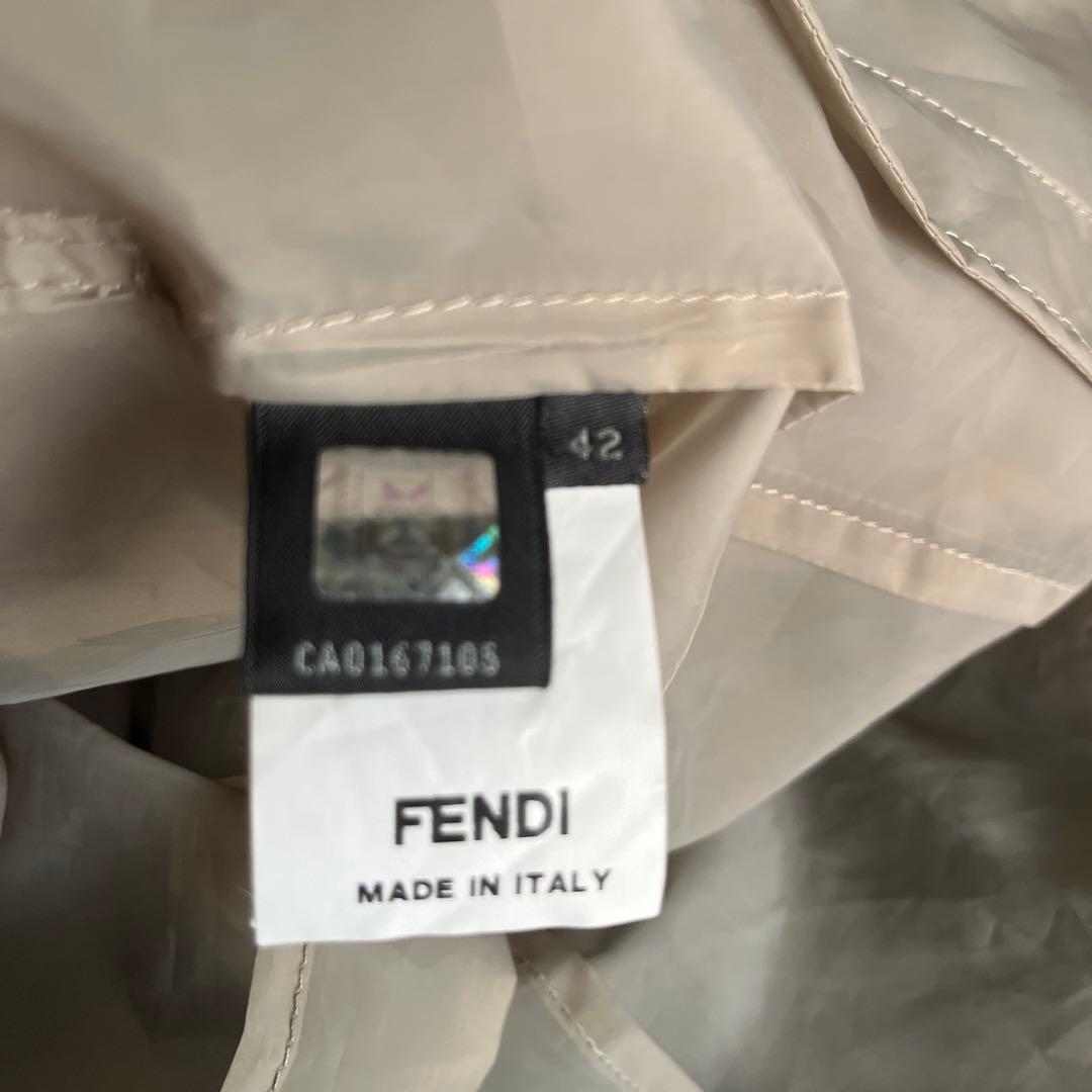 【★★★ゆ★★★】FENDI/トレンチコート/ベージュ/サイズ42