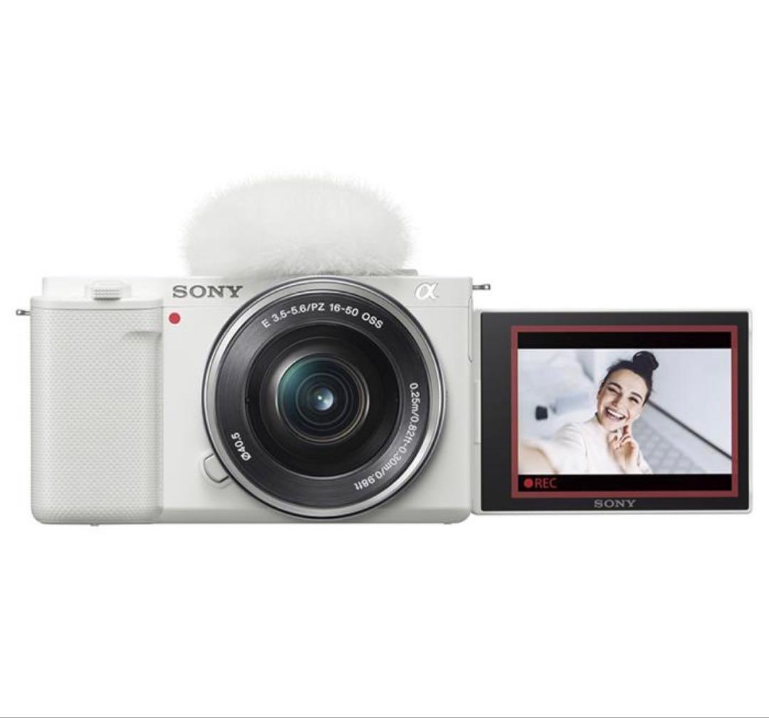 ソニー VLOGCAM ZV-E10L パワーズームレンズキット ホワイト