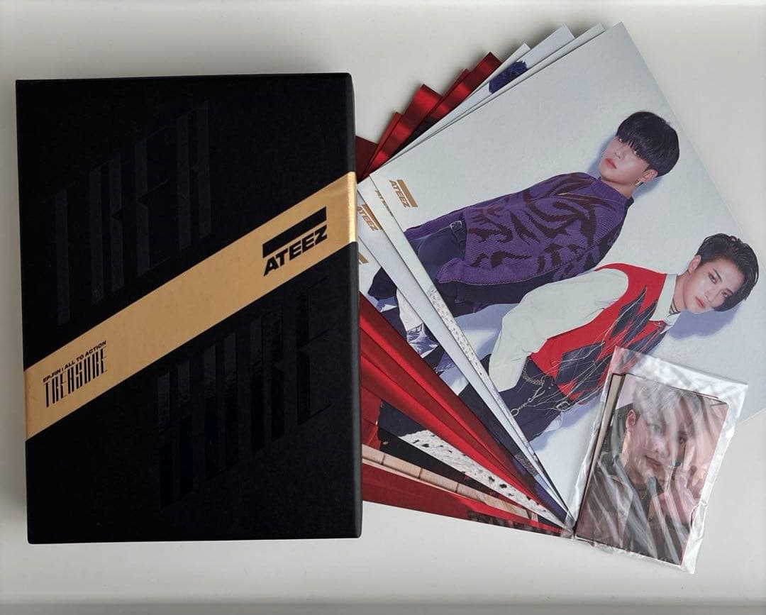 ATEEZ TREASURE EP.FIN：ALL TO ACTION 黒