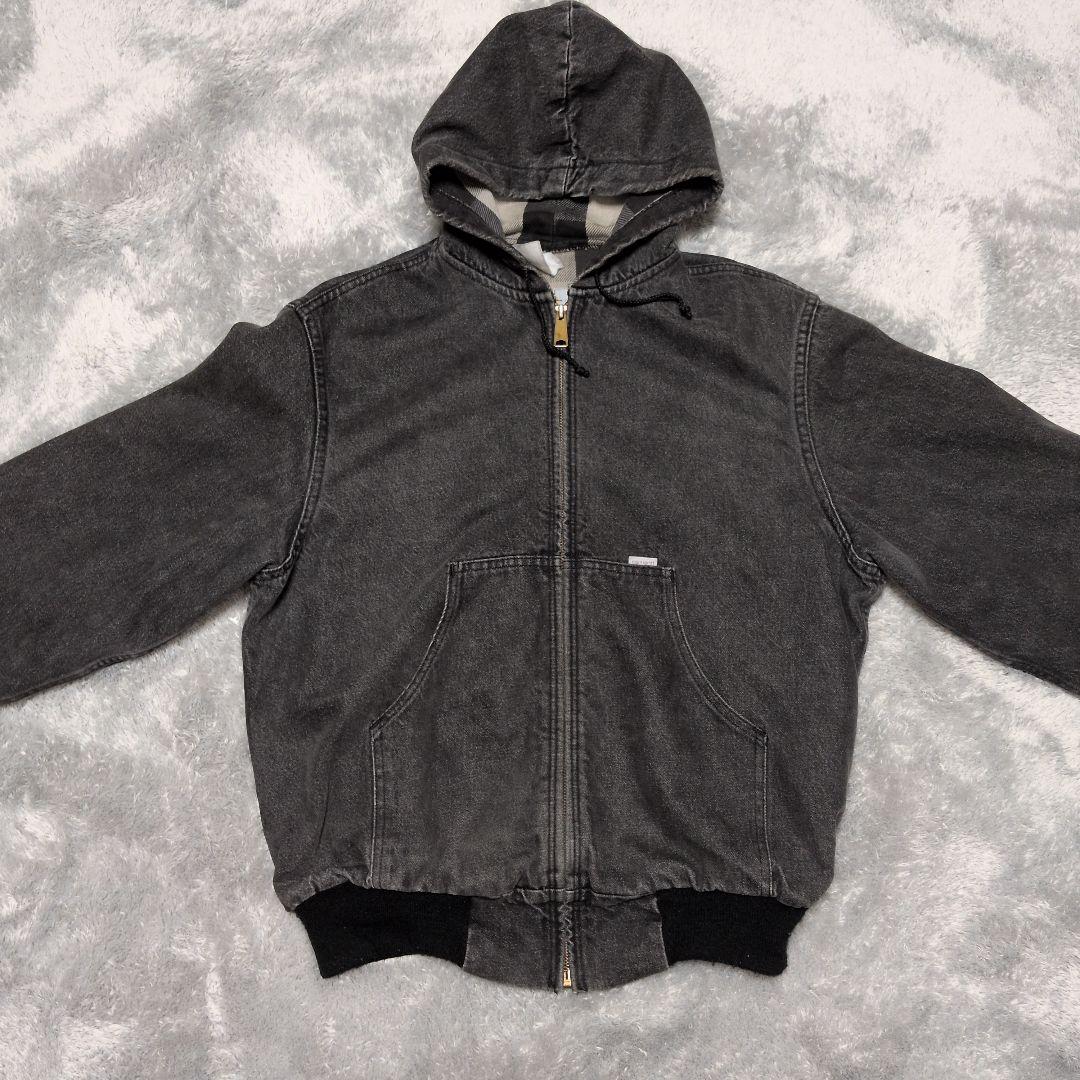 星タグ USA製 Carhartt カーハート ブランケット ブラック
