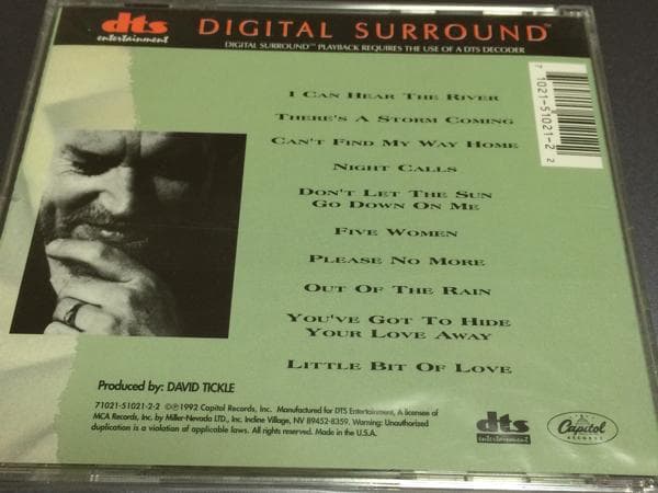 DTS 20BIT/5.1ch盤！JOE COCKER/NIGHT CALLS