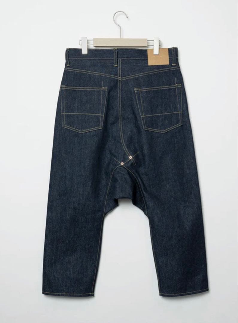 パンツ 5 Pocket Sarrouel Denim Pants - Indigo