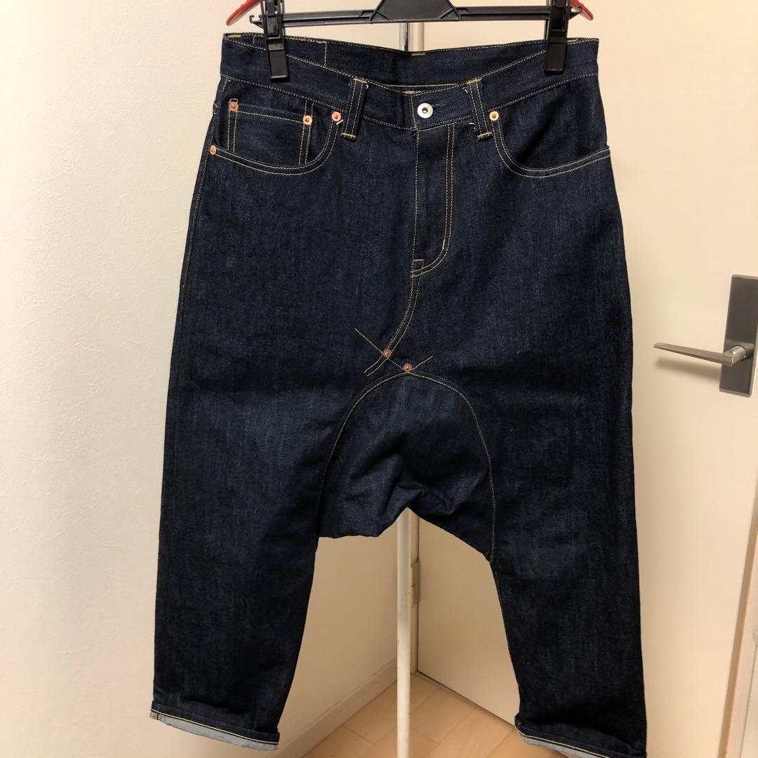 パンツ 5 Pocket Sarrouel Denim Pants - Indigo