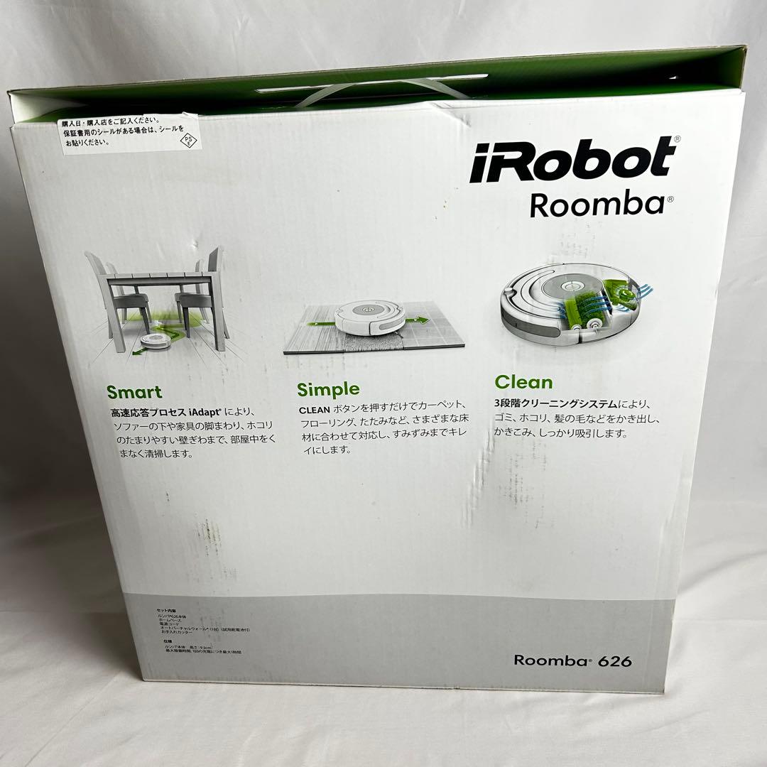 マ*ア様 《未使用》iRobot Roomba ルンバ 626 ロボット 掃除機