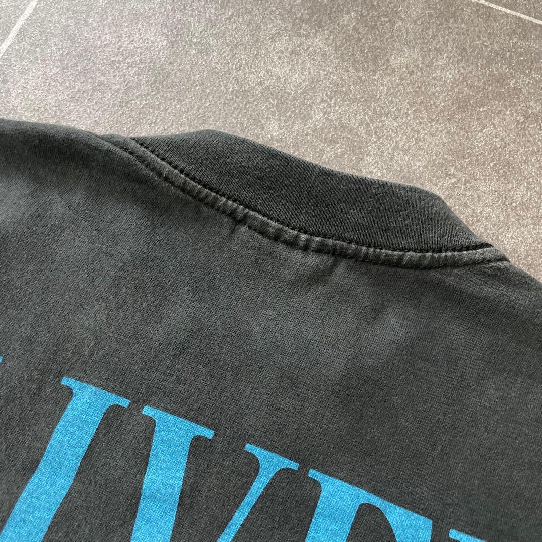 Nirvana SLIVER S/S フェードTシャツ 褪黒 XL