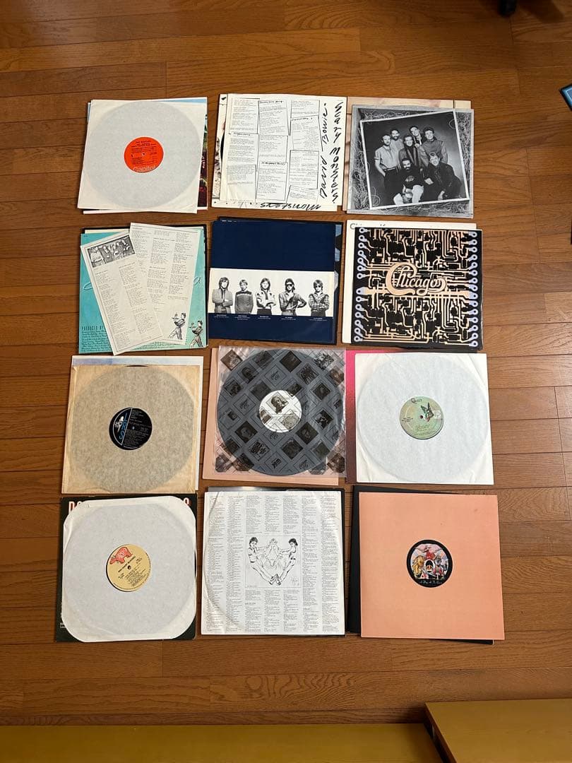 80年代〜　US盤　洋楽LPレコード12枚まとめて　現地購入ワンオーナー