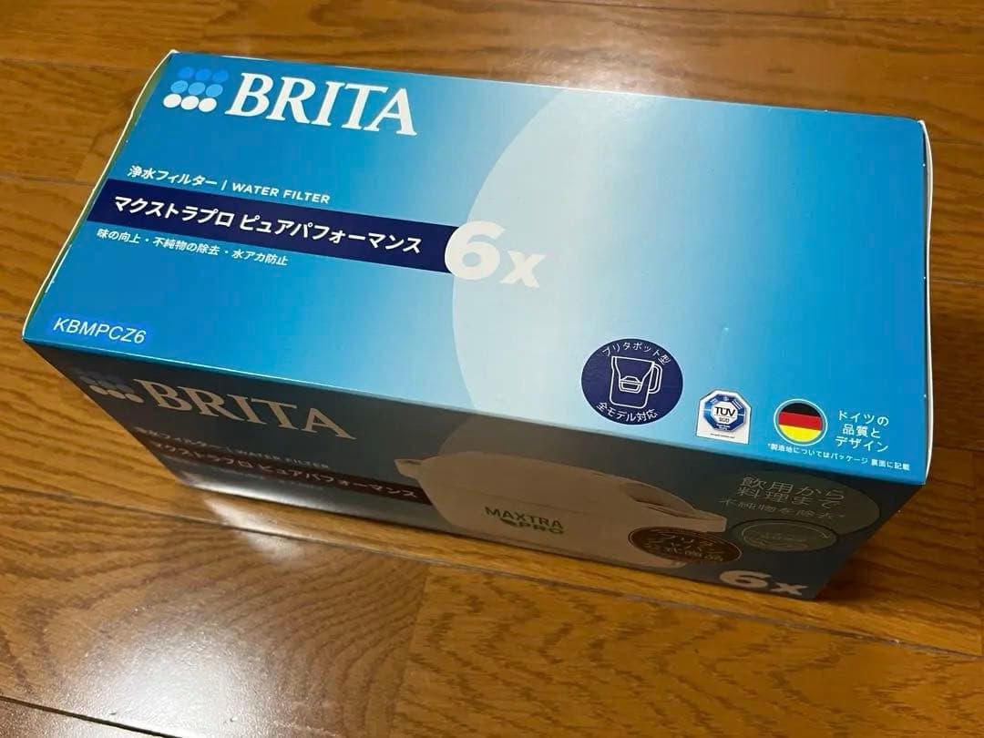 BRITA MAXTRA PRO 浄水器カートリッジ 6個入り＋3個