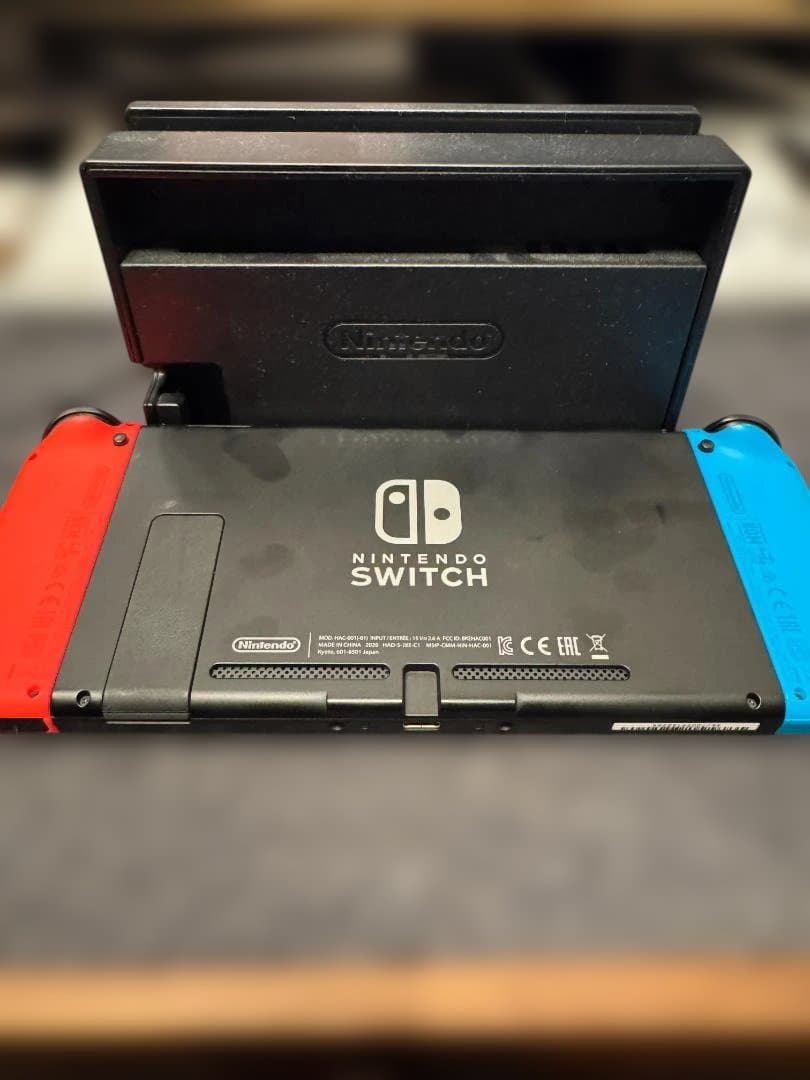 Nintendo Switch バッテリー改善版 本体 ドック ACアダプタ付き