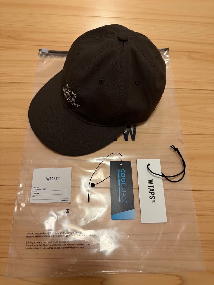 25SS WTAPS T-6M 06 /CAP COOLMAX ブラウン