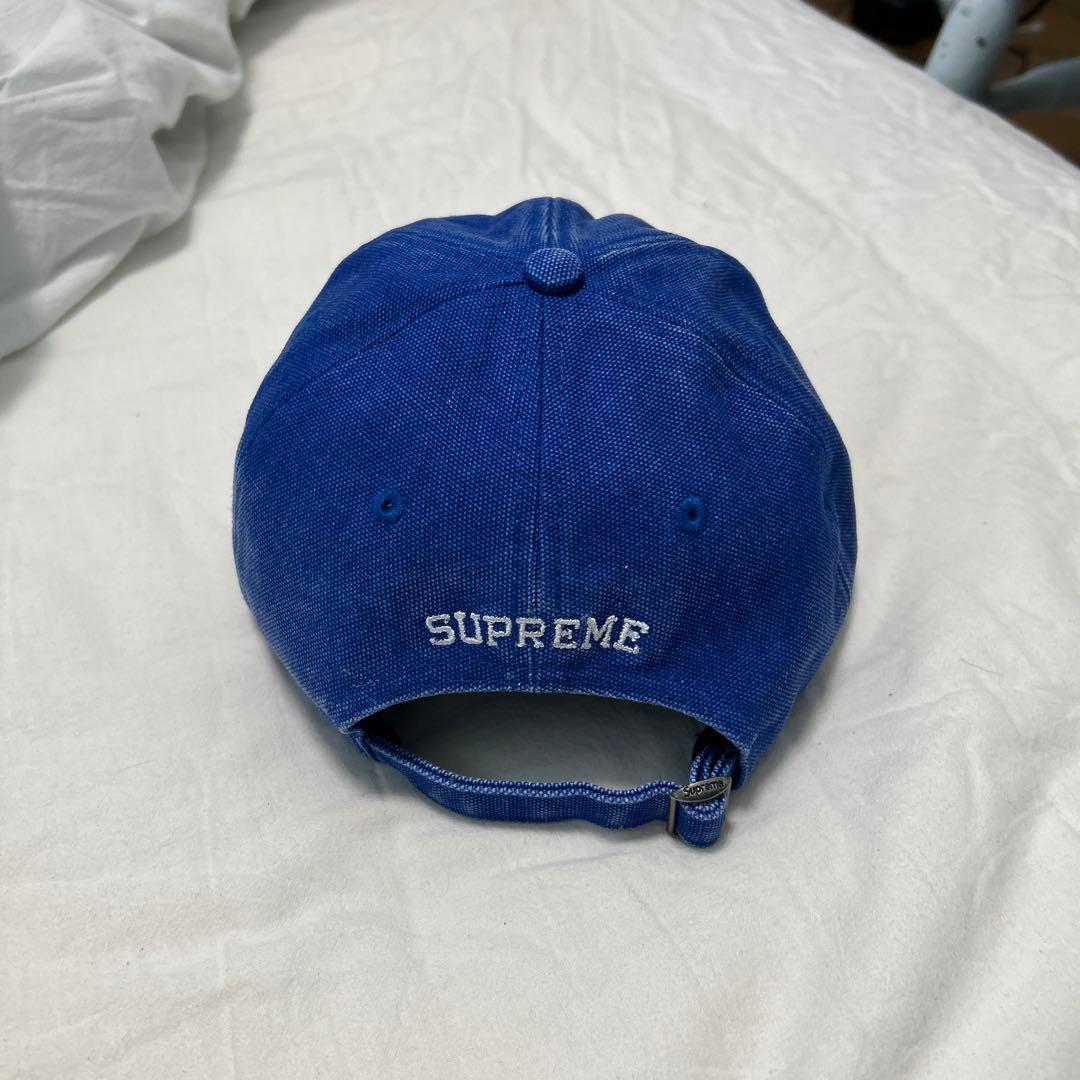 supreme キャップ 25aw 青