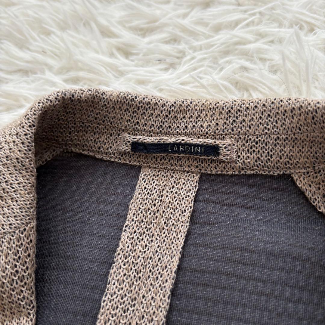 LARDINI ラルディーニ ジャケット 44 イタリア製 ベージュ