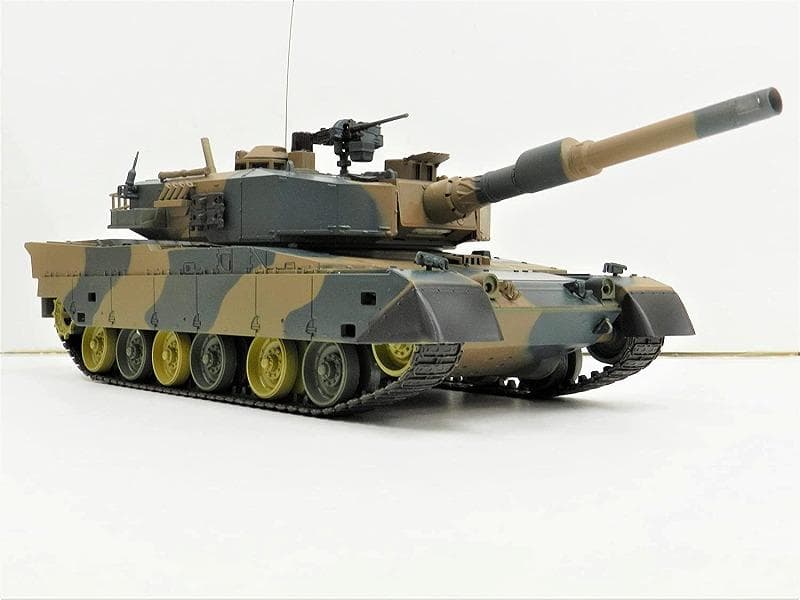 技術基準適合証明済 ヘンロン 1/24 陸上自衛隊 90式戦車 キューマル