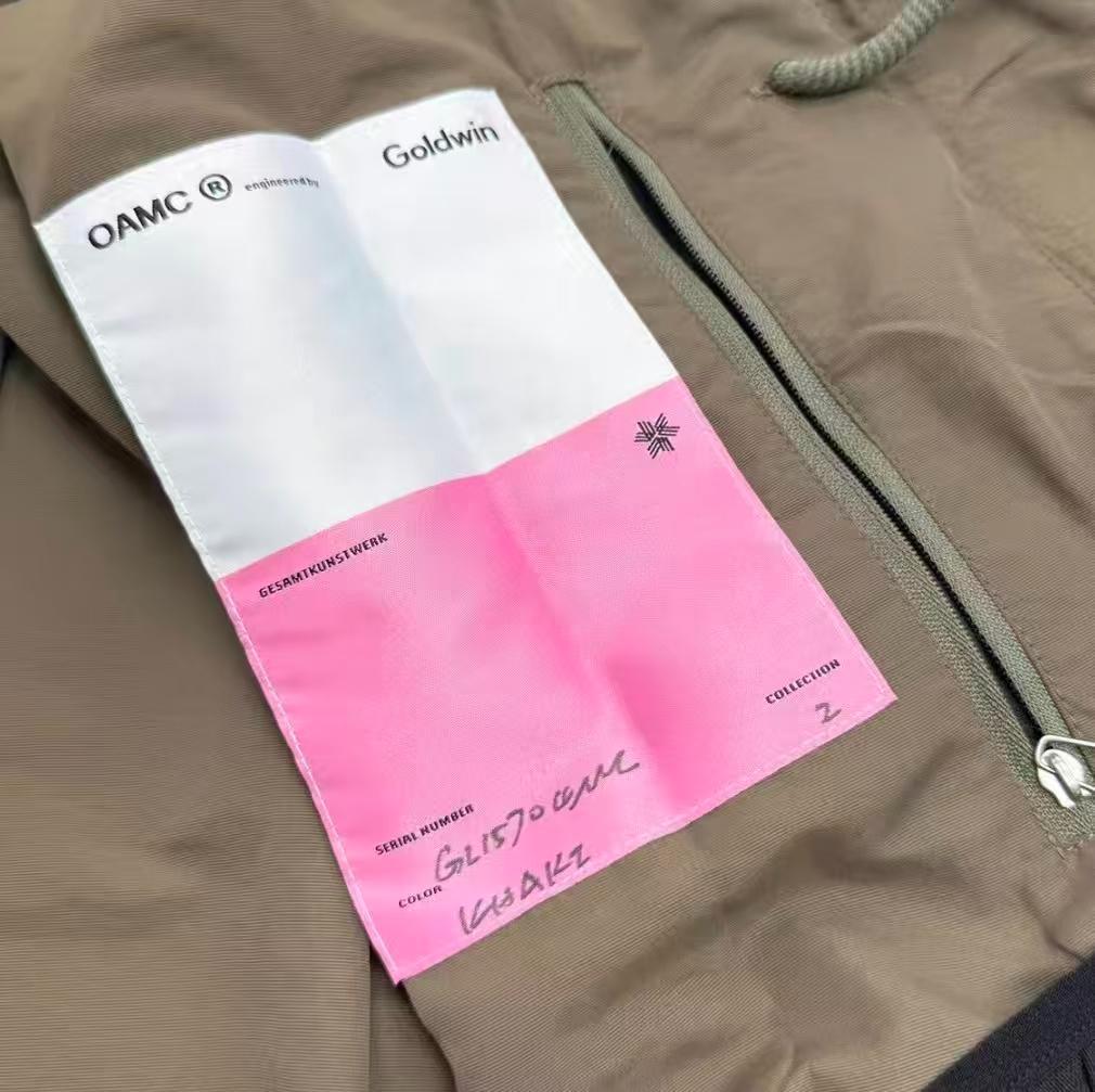 OAMC Goldwin MA-1ジャケット カーキ