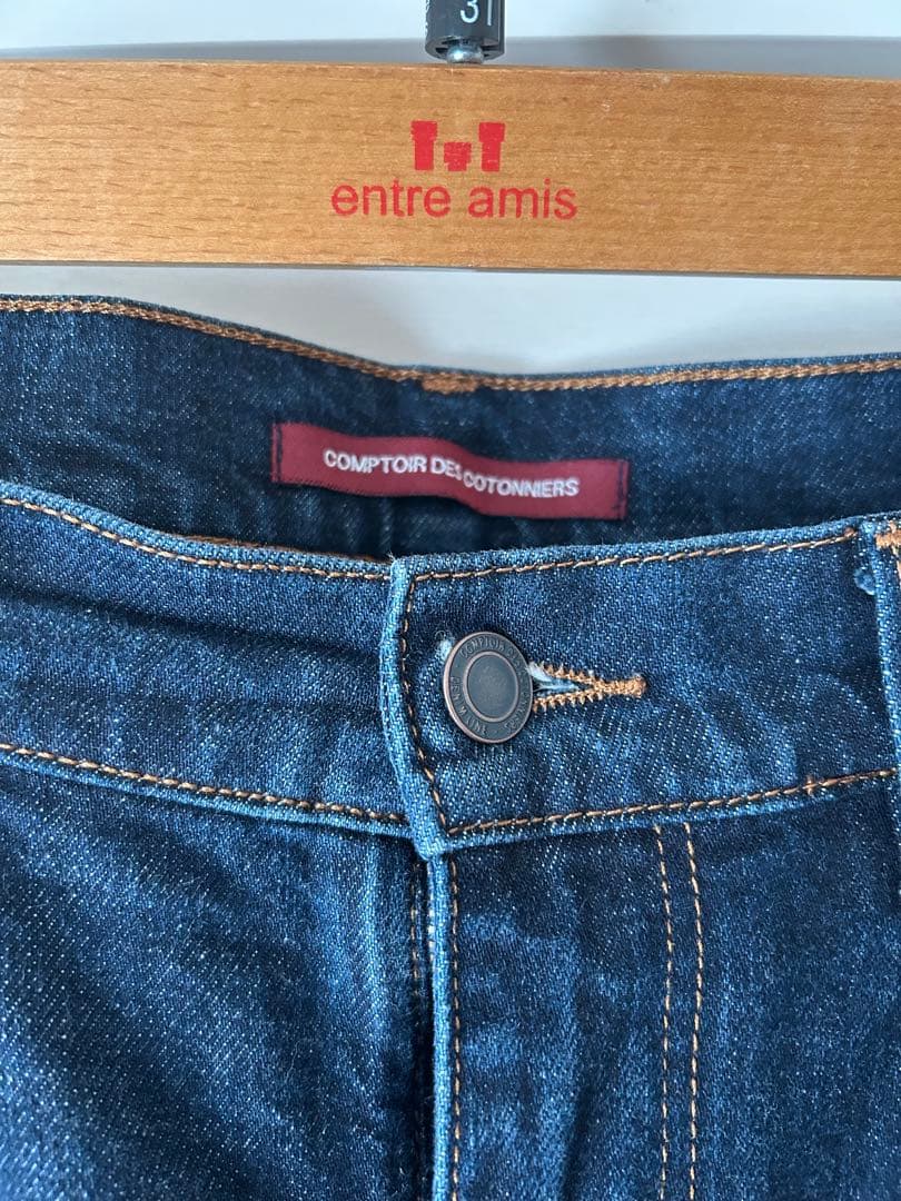 COMPTOIR DE COTONNIERS ストレートデニムMサイズ