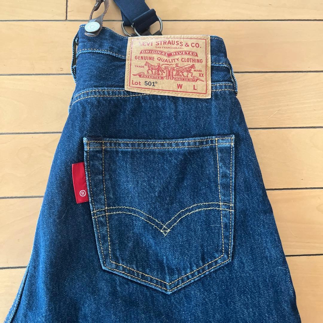 Levi's 501ロデオジーンズ W28 ライトオン40周年記念モデル