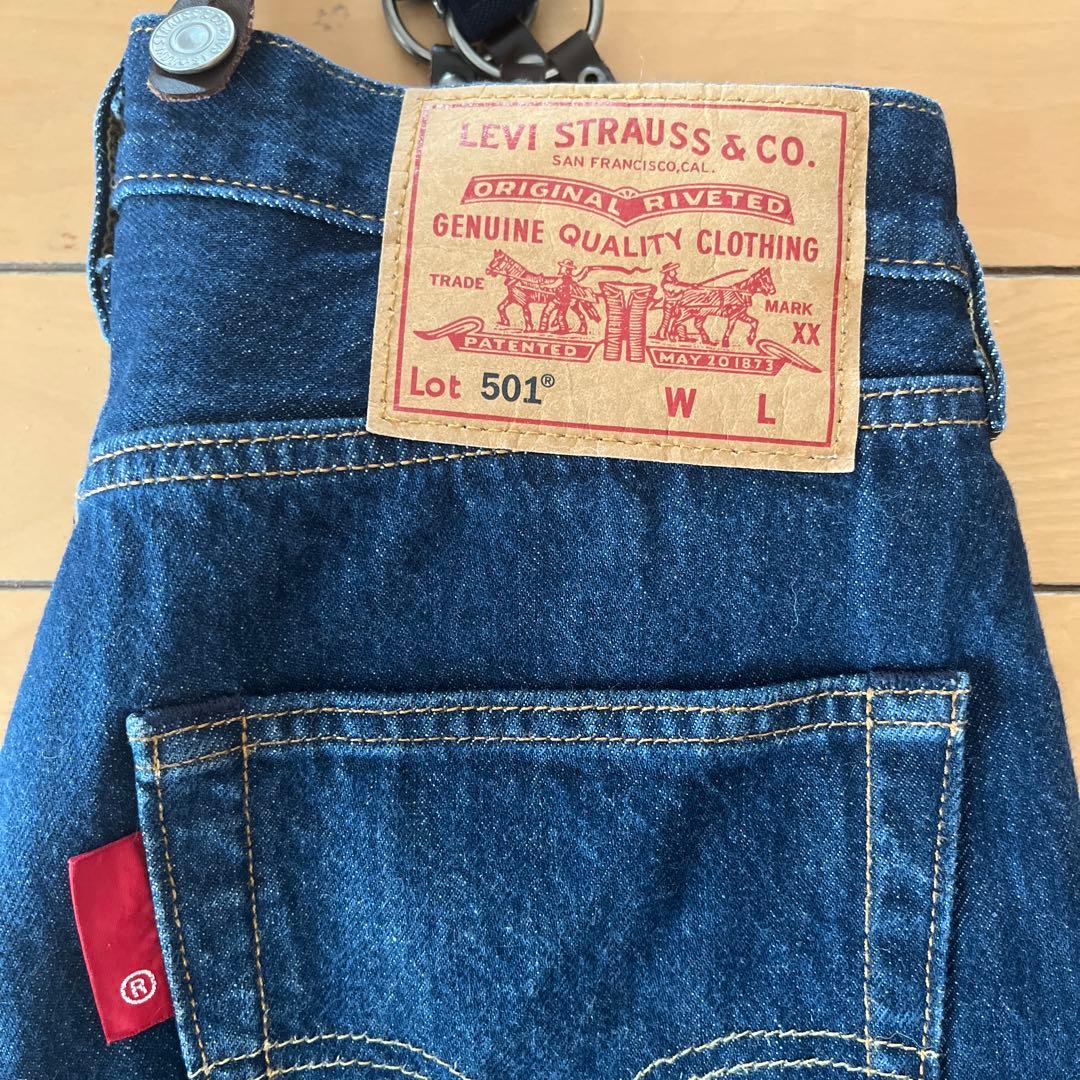Levi's 501ロデオジーンズ W28 ライトオン40周年記念モデル