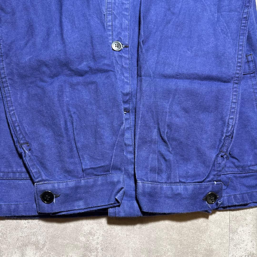 お*け様 70s-80s ヴィンテージコットンツイルユーロワークジャケット Lサ