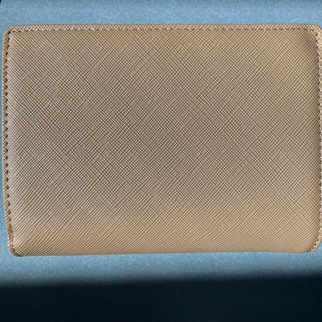 もちもち　　　SAMANTHAVEGA ベージュ 二つ折り財布
