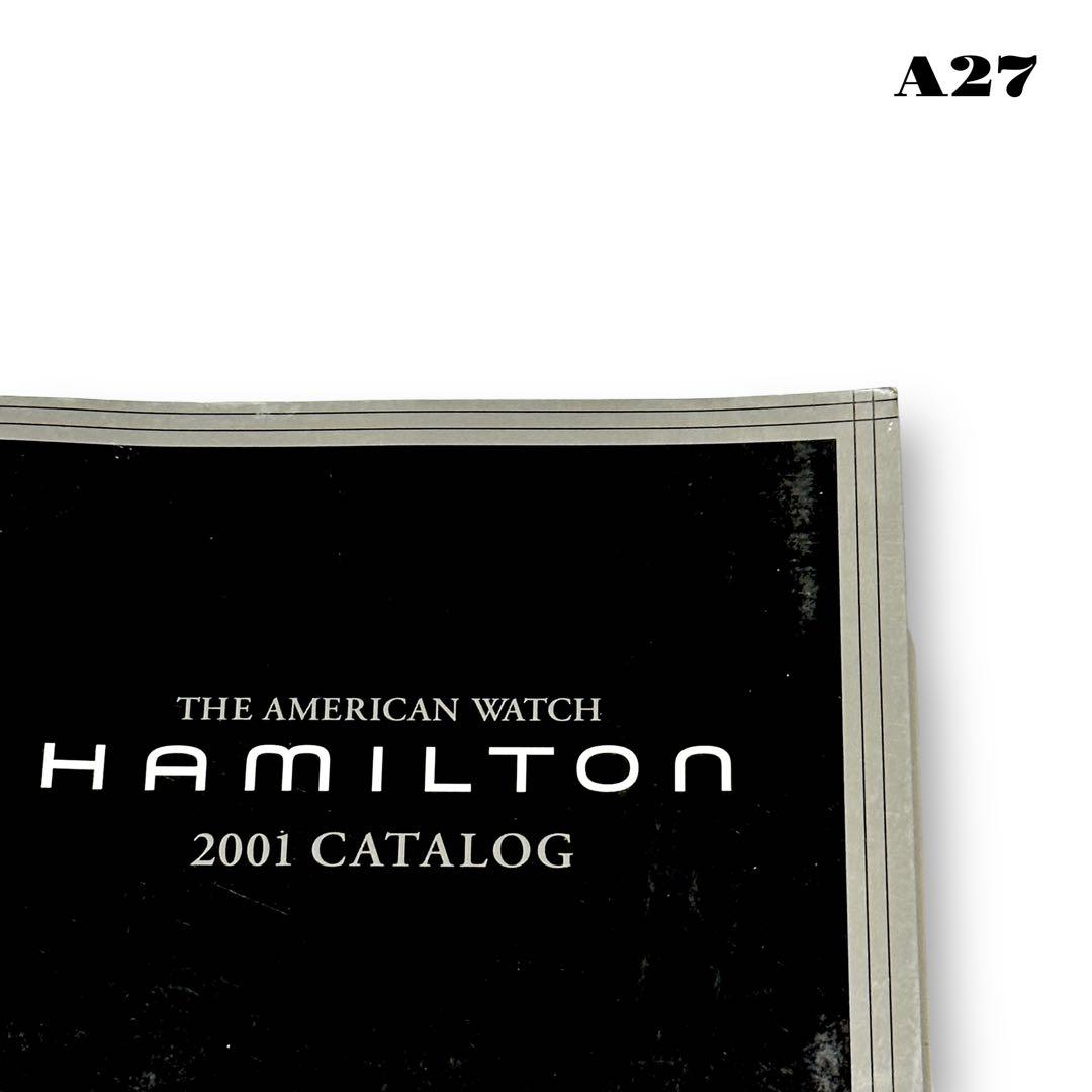 希少品！ HAMILTON ハミルトン ウォッチ カタログ 2001年 本 雑誌