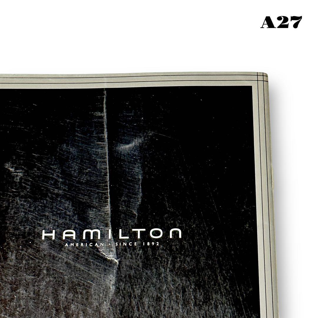 希少品！ HAMILTON ハミルトン ウォッチ カタログ 2001年 本 雑誌