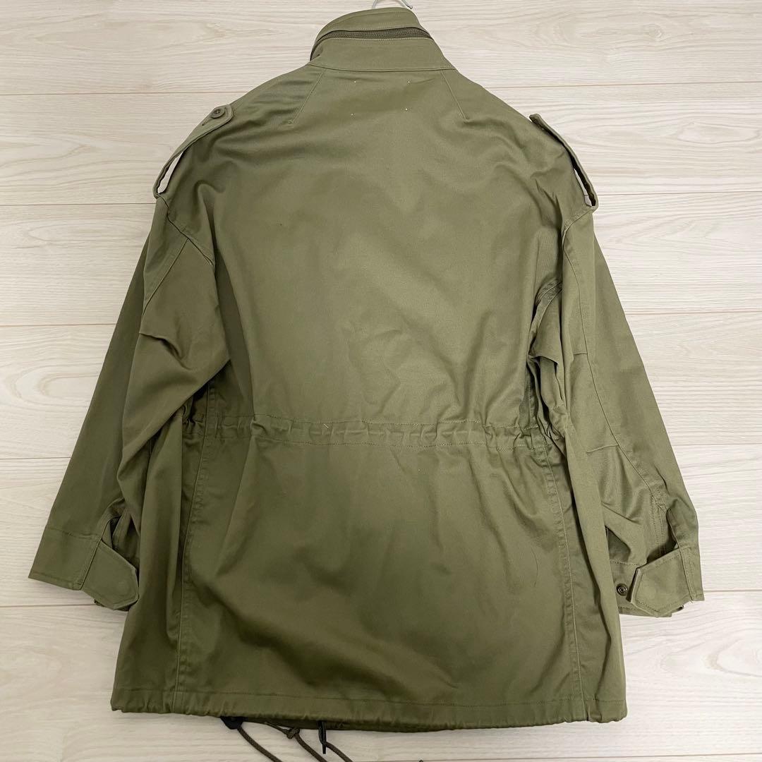 upper hightsアッパーハイツ オーバーサイズミリタリージャケットイエナ