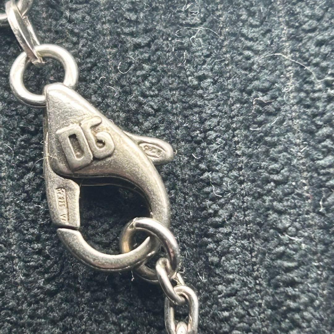 DOLCE&GABBANA ロザリオ　ネックレス　シルバー925 刻印