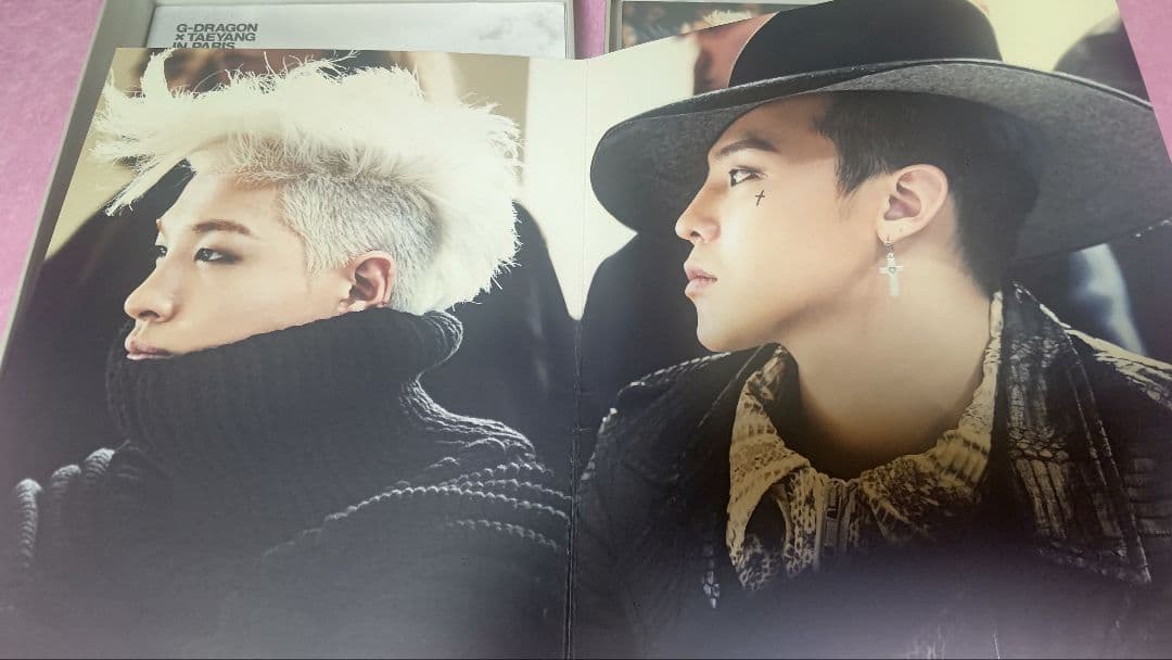 G-DRAGON×TAEYAN IN PARIS 2014&パンフレット