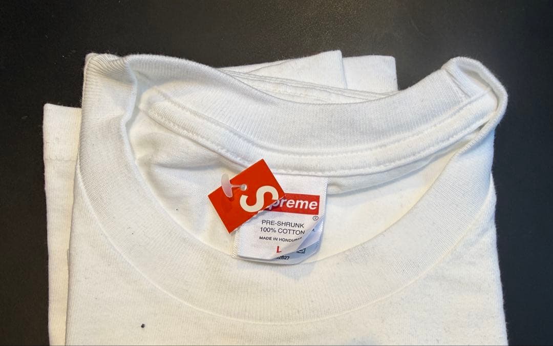 L 新品 Supreme x Spider-Man Tee White