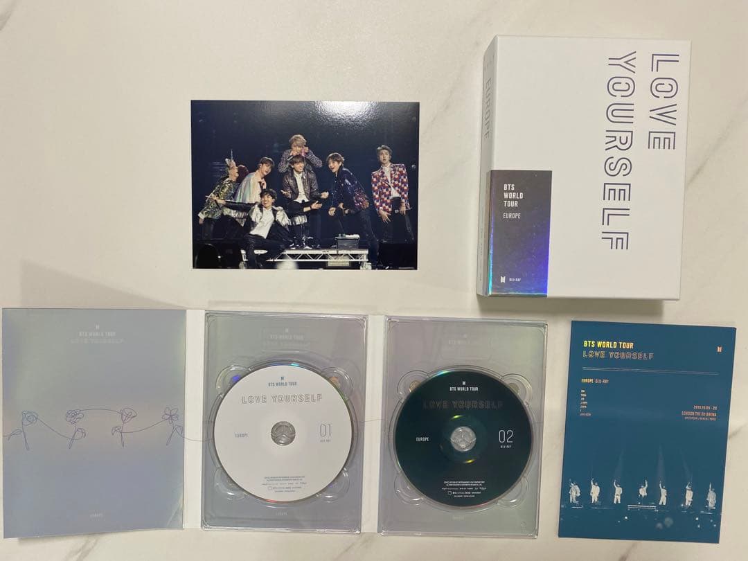 BTS loveyourself EUROPE Blu-ray日本語字幕
