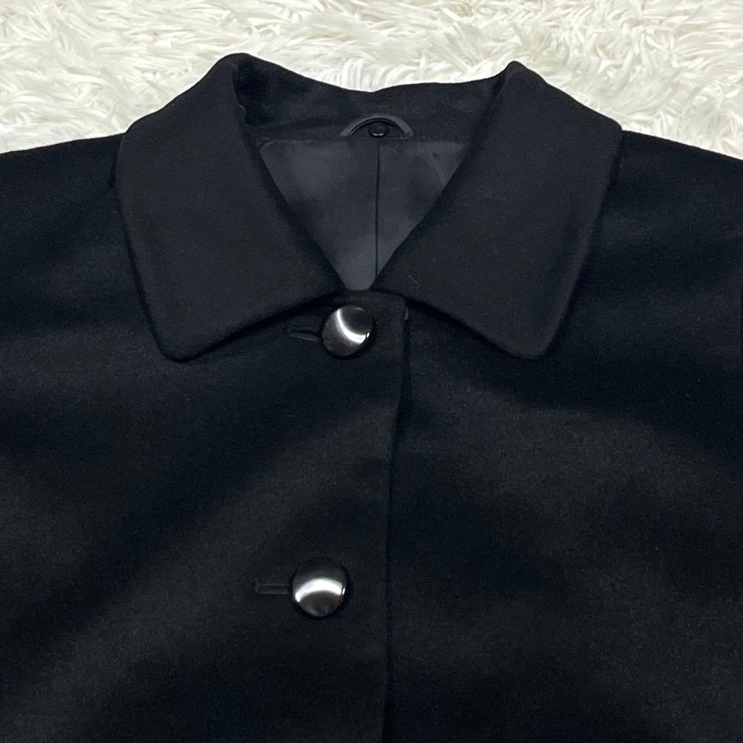 カシミヤ100％ロングコート S&Imprime フォックスファー サイズXL
