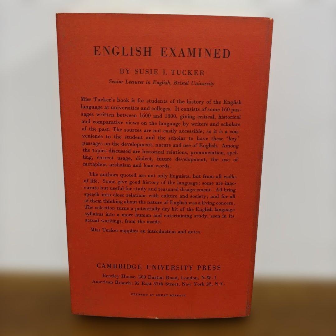 Cambridge Studies in Words Book　ハードカバー