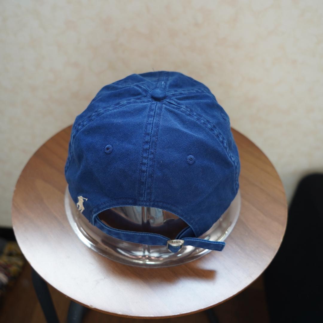 POLO Ralph Lauren ラルフローレン　キャップ　青　ネイビー系