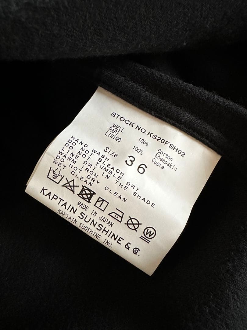 KAPTAIN SUNSHINE Corduroy C.P.O コードュロイ