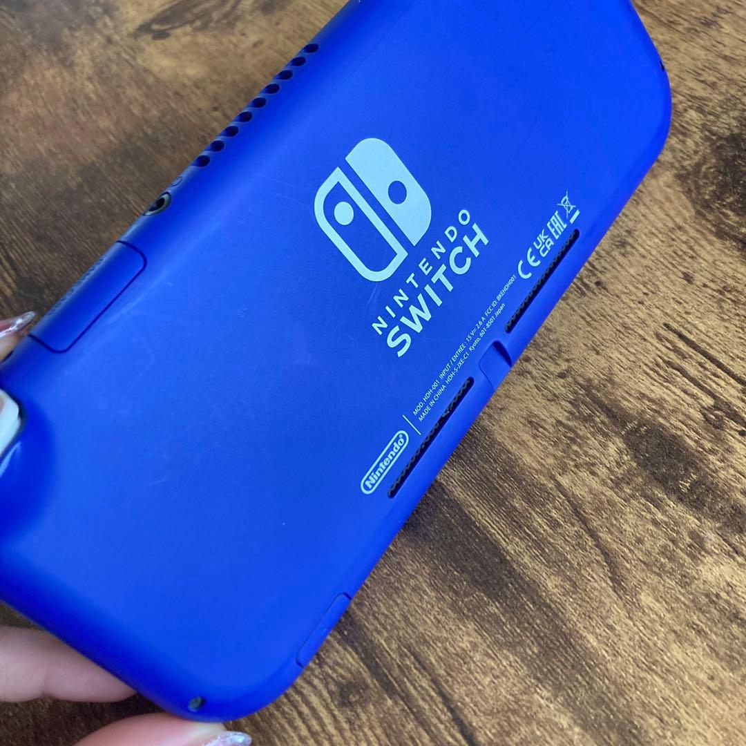 ジャンク品 Nintendo Switch Lite 青