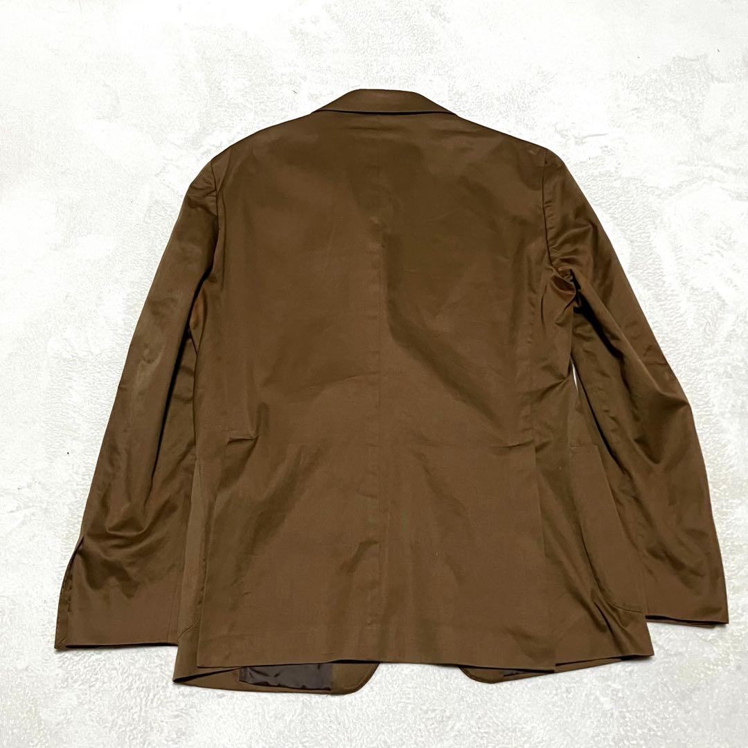 TAGLIATORE テーラードジャケット 52 ブラウン コットン 高級