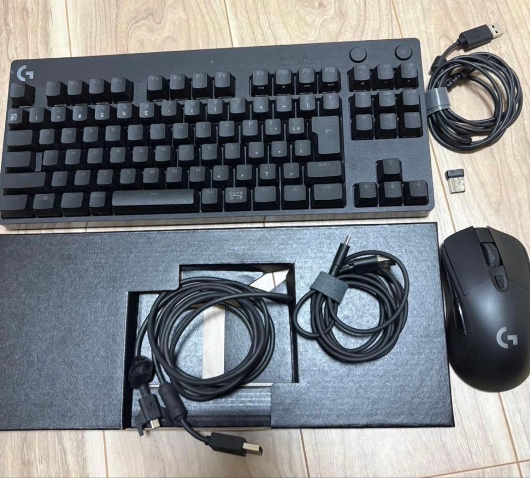 ロジクール G PRO RGBキーボードPRO ＋　g703 マウス