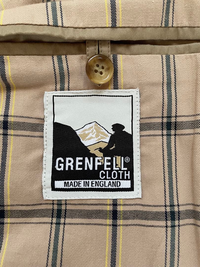 ⭐️美品⭐️【GRENFELL】グレンフェルハリントンジャケット ベージュ 36