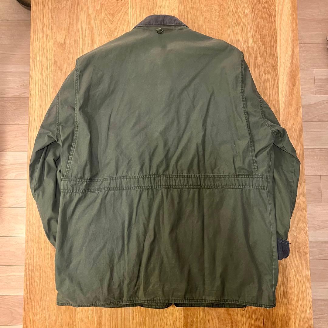 1990's J.CREW 巨人タグ ハンティングジャケット裏地チェックLサイズ