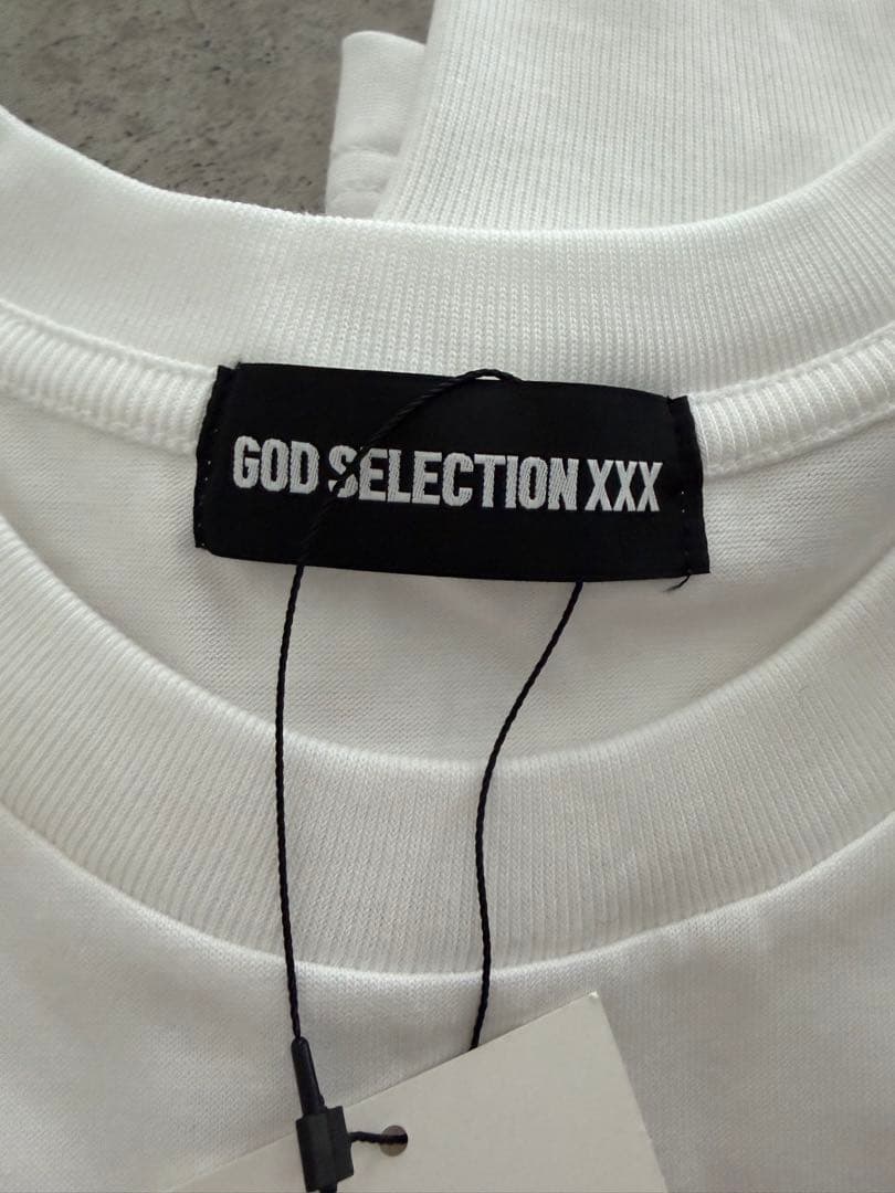 GOD SELECTION XXX ホワイト Tシャツ XXL 長袖　最終値下げ