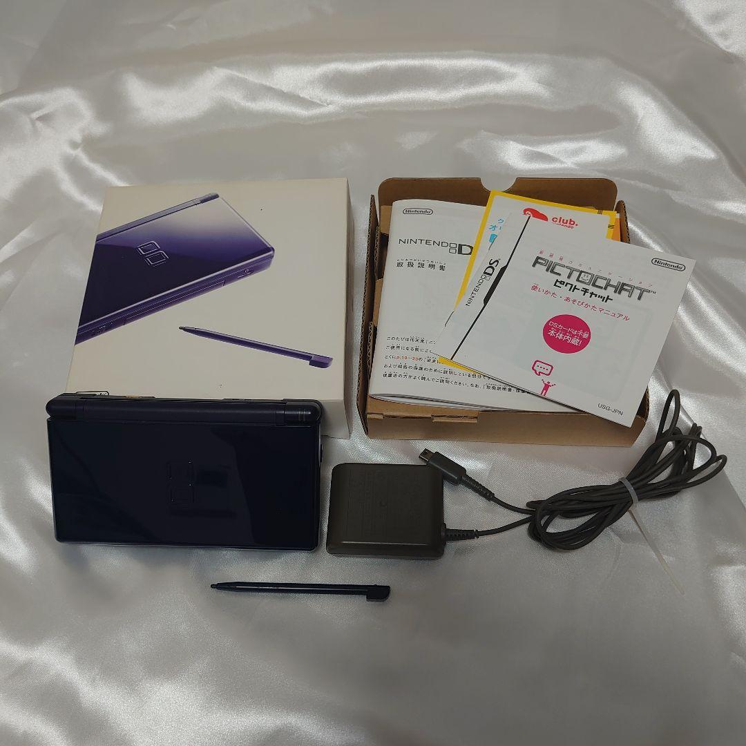 【動作確認済】ニンテンドーDS lite ネイビー＋ソフトセット