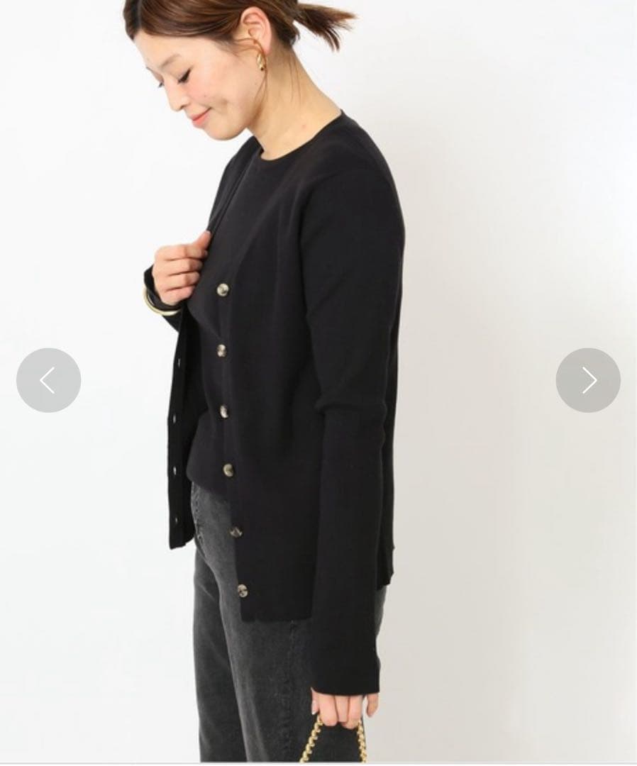 【極美品✨】EVERYDAY I LIKE. RIB Vネック カーディガン