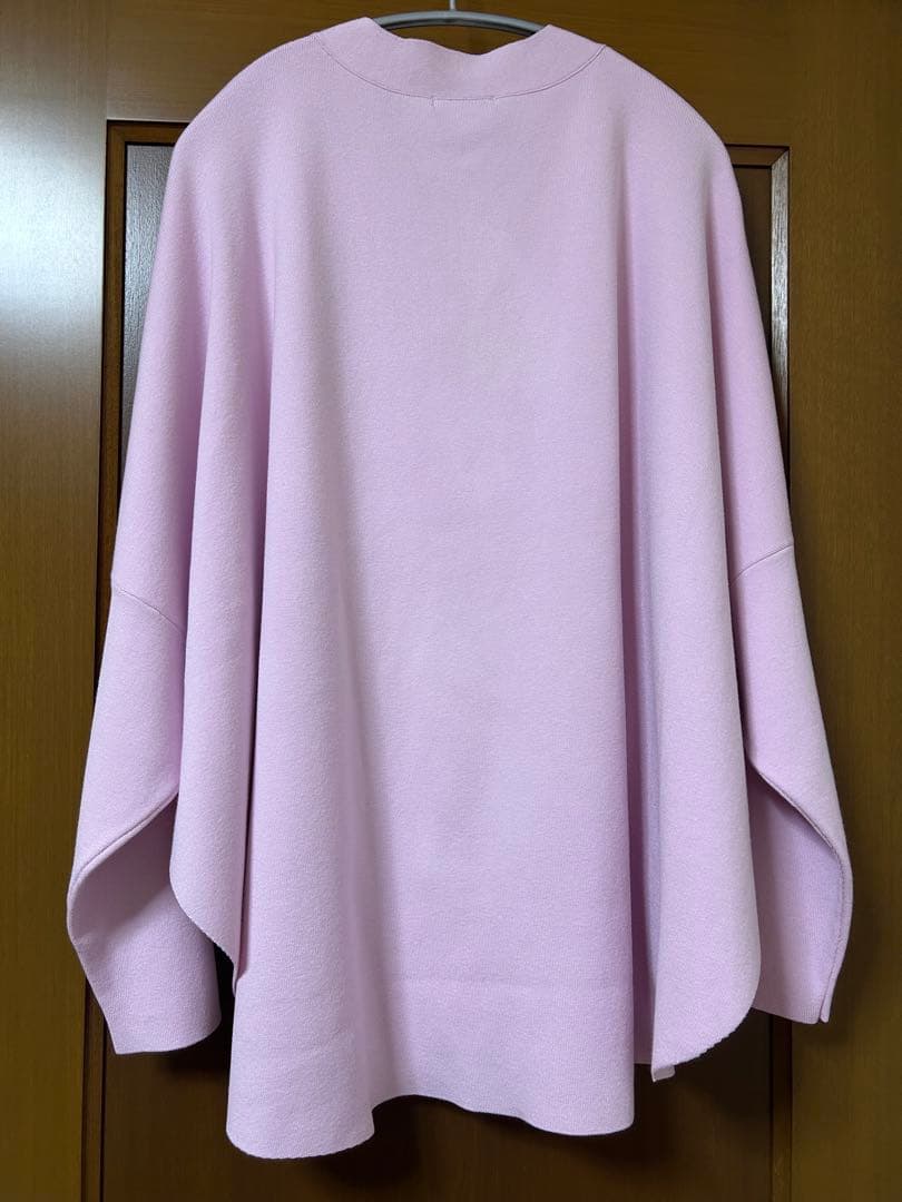 新品 タグ付き LE PHIL オーバーサイズラウンドヘムカーデ