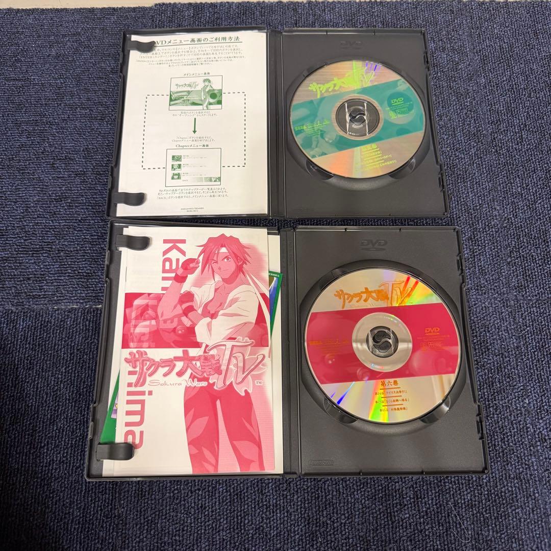 サクラ大戦 DVD セット 桜華絢爛 TV版 サクラ大戦IV 全巻まとめ売り