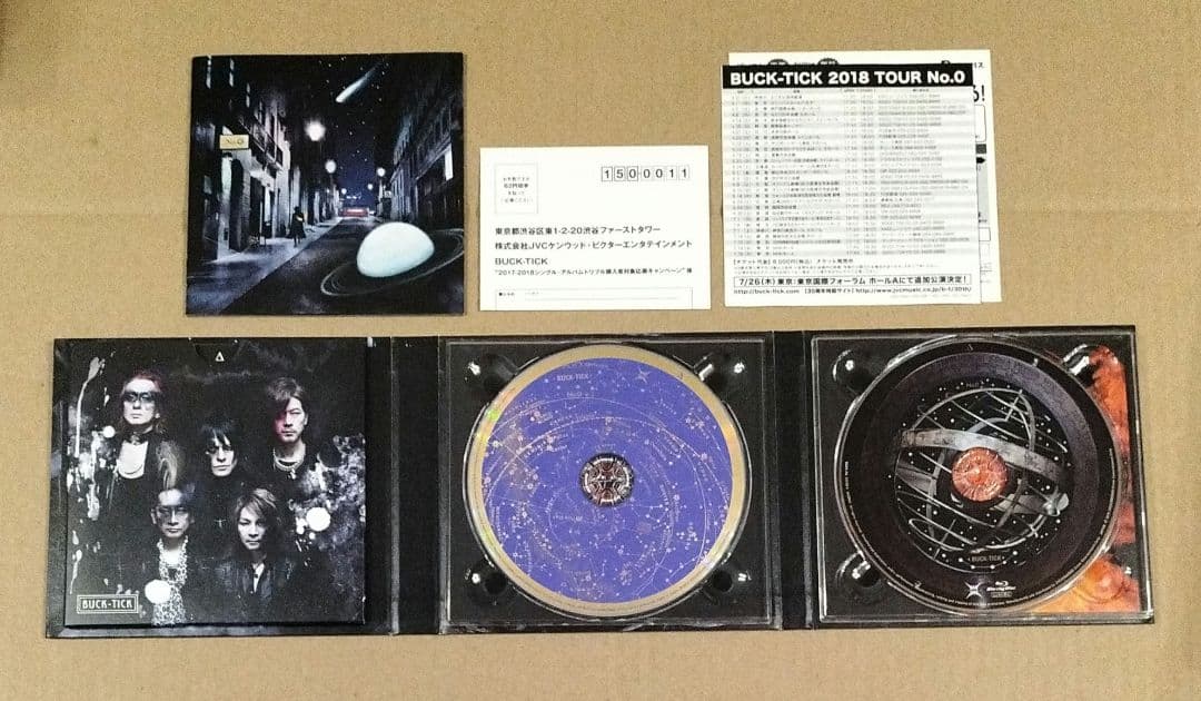 バクチク No.0 完全生産限定盤A CD+Blu-ray BUCK-TICK