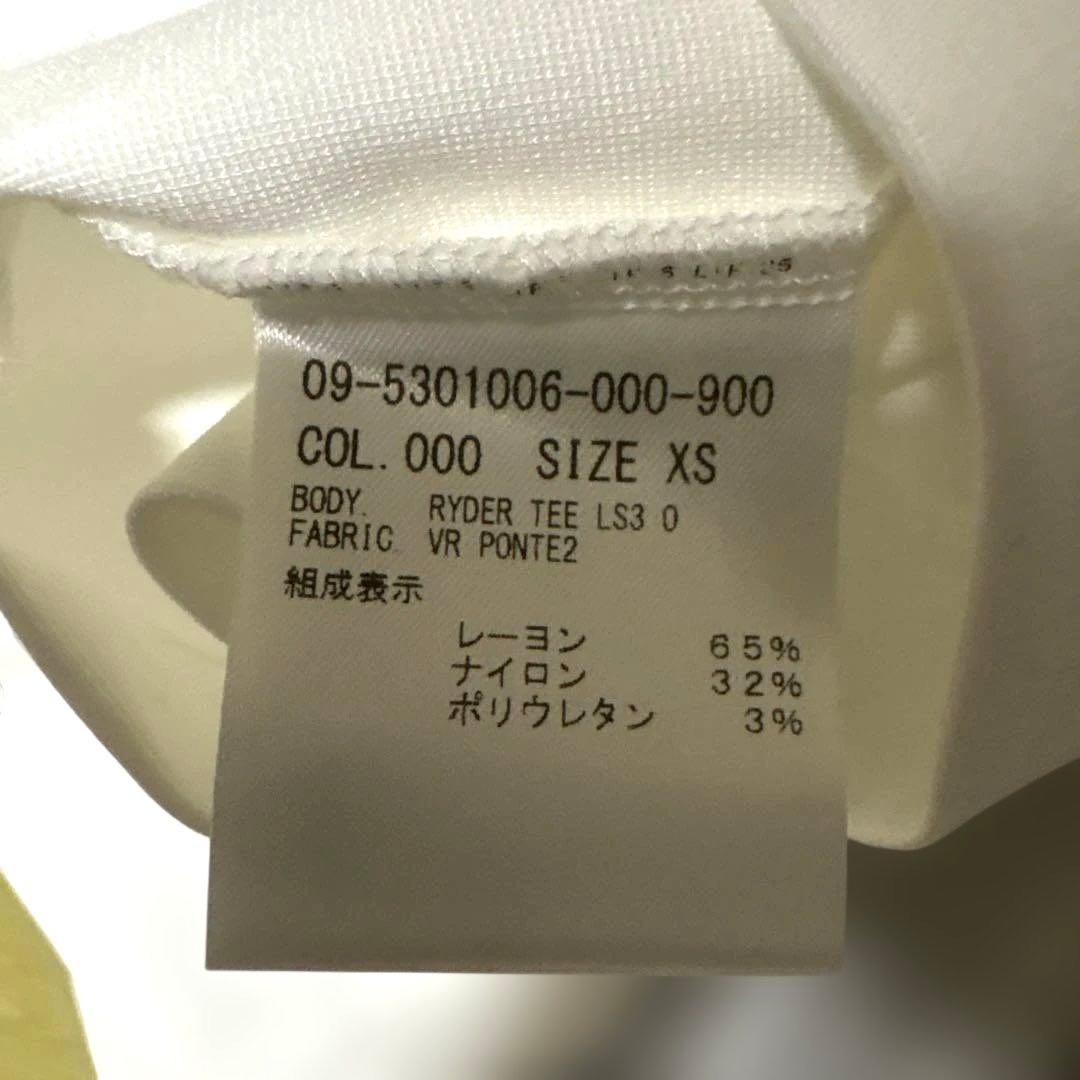 Theory Relay Jersey 長袖Tシャツ ロンT 白 XSサイズ