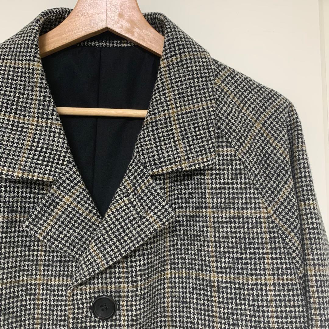 ジャケット・アウター MARGARET HOWELL WINDOW PANE CHECK WOOL