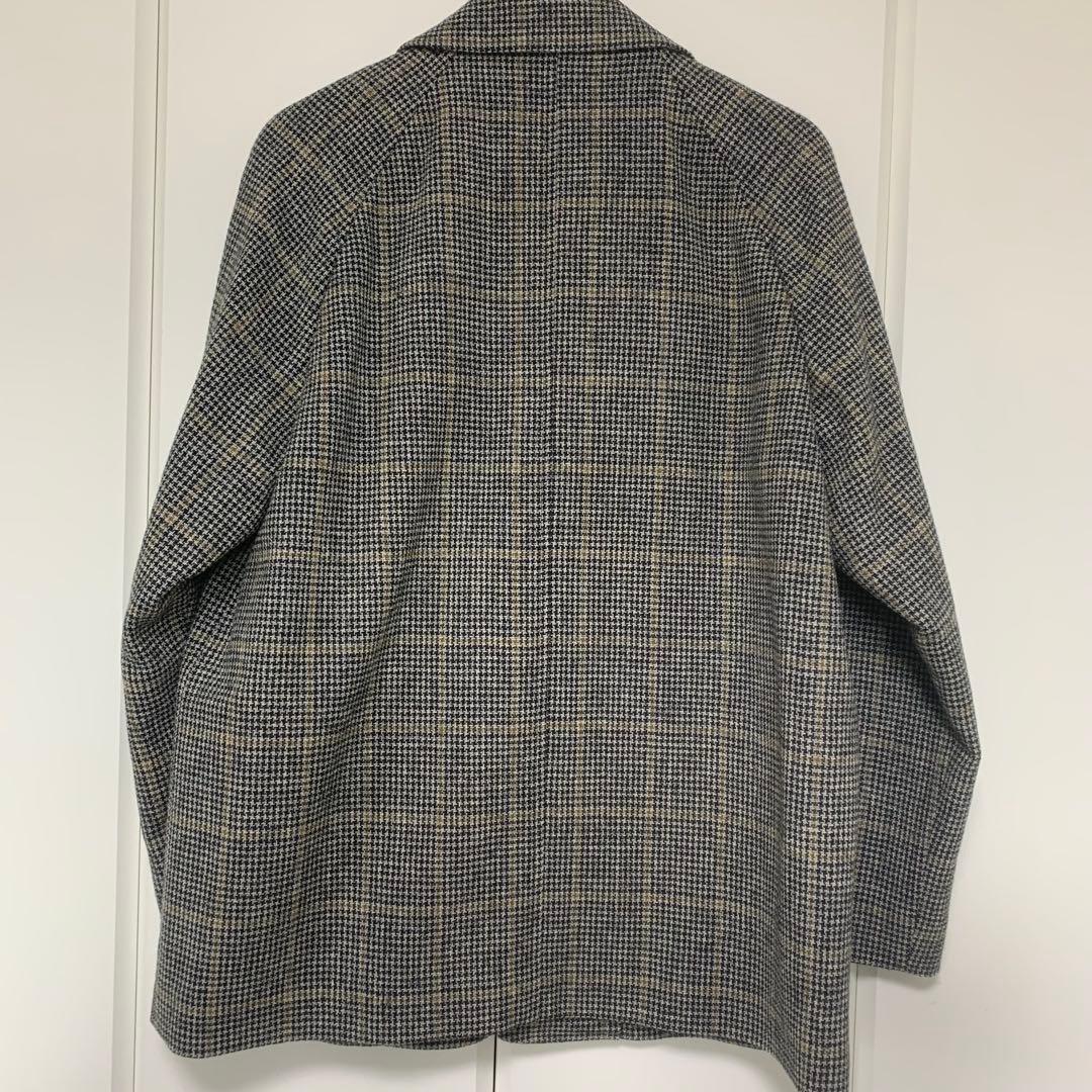 ジャケット・アウター MARGARET HOWELL WINDOW PANE CHECK WOOL