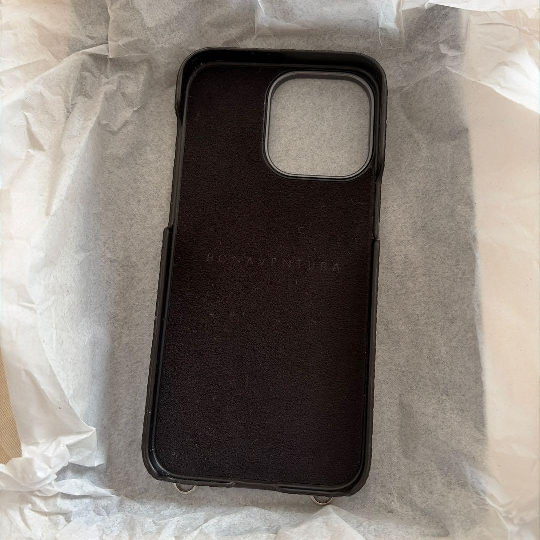Bonaventura iPhoneケース 15プロマックス専用　グレージュ