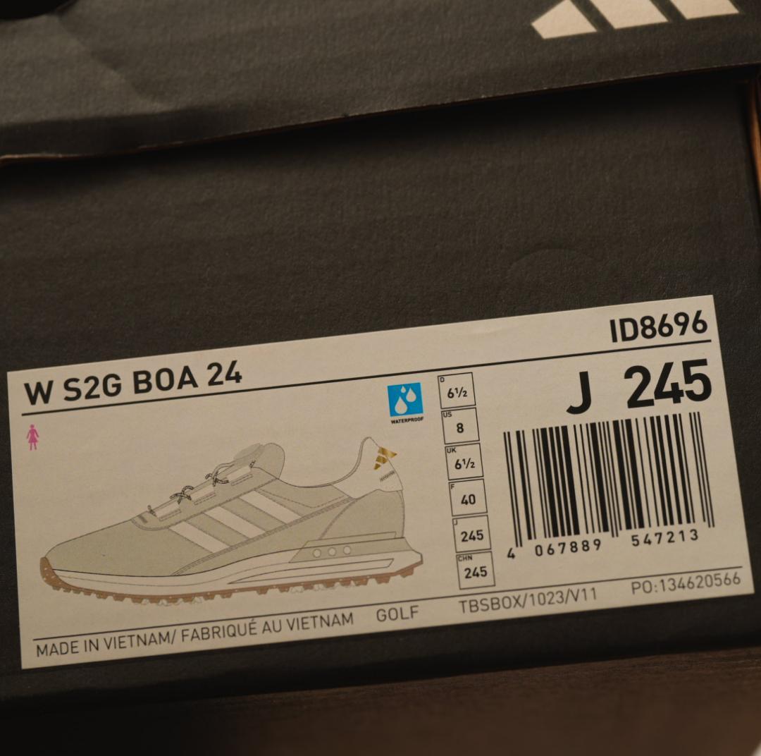 未使用同等品 adidas golf S2G ボア 24 ゴルフシューズ