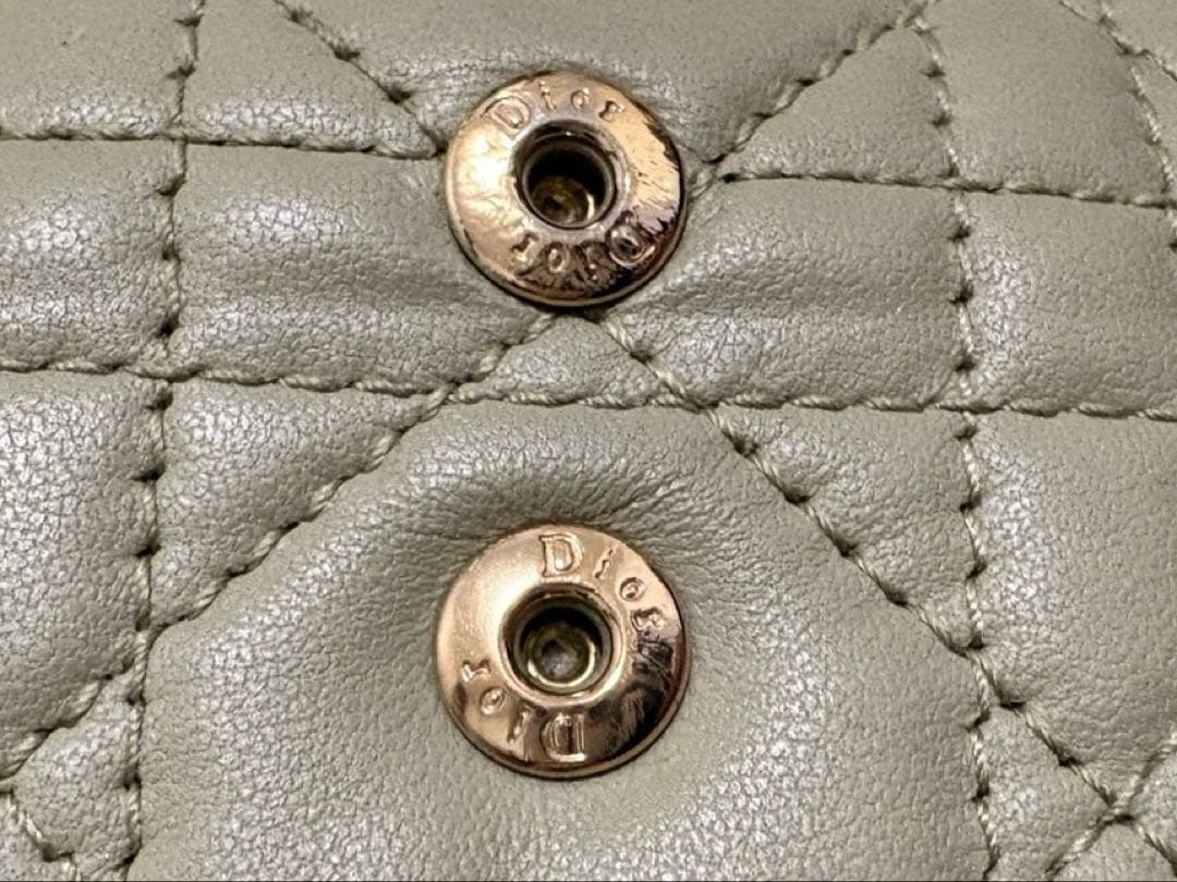 lady Dior 三つ折り財布